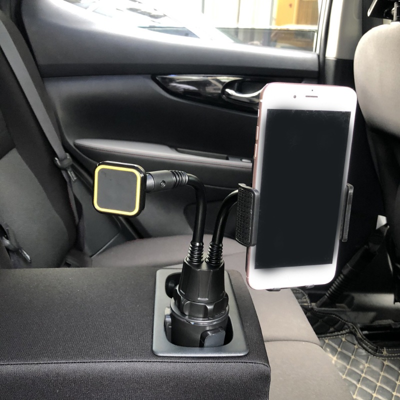 Giá Đỡ Điện Thoại Cổ Ngỗng Xoay 360 Độ 2 Trong 1 Thông Dụng Có Thể Điều Chỉnh Cho Xe Hơi