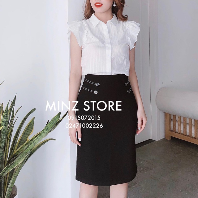 Chân váy bút chì công sở sang chảnh