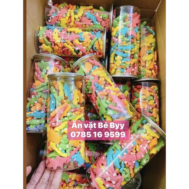 Kẹo Dẻo Cá Sấu Lon Pet 300-500G