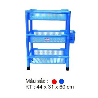 Trạn nhựa 3 tầng để bát đũa