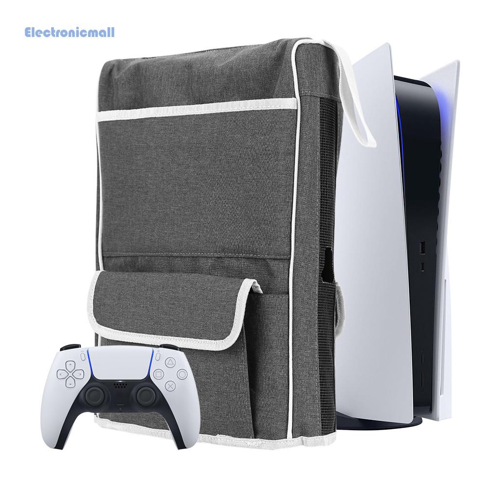 ElectronicMall01 Washable Dust Cover for PS5 Anti Scratch Sleeve with 12 Game Disc Pockets | BigBuy360 - bigbuy360.vn