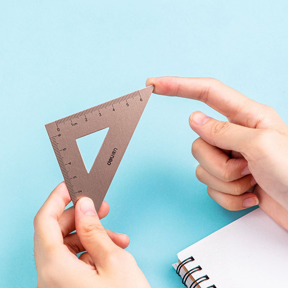 Thước kẻ bằng nhôm đa năng tiện dụng cho học sinh