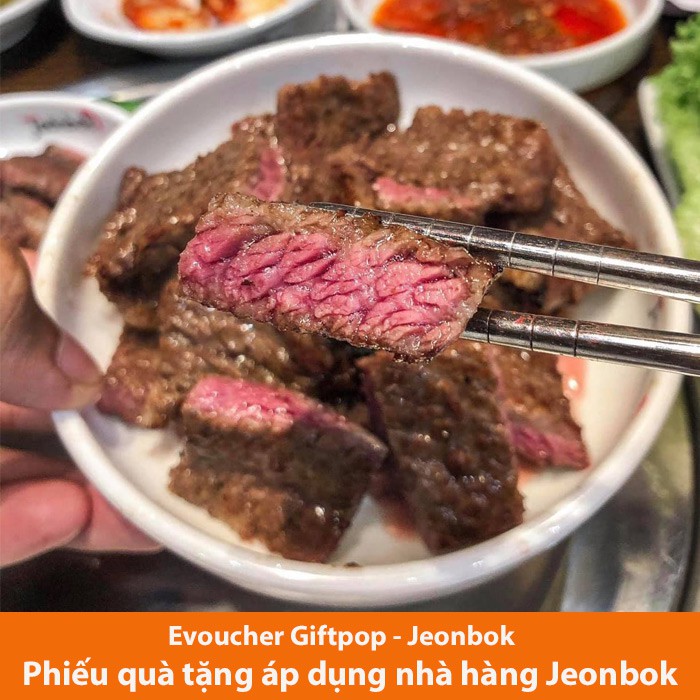 Hà Nội [Evoucher] Set Buffet Tối tại nhà hàng JEONBOK