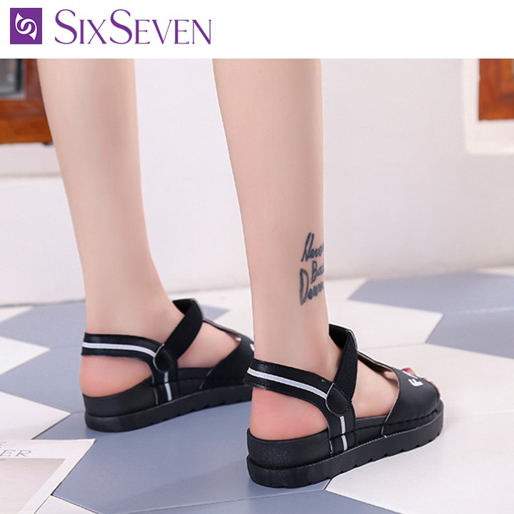 Giày Sandals Nữ Fashion Đế Bánh Mì GSD002