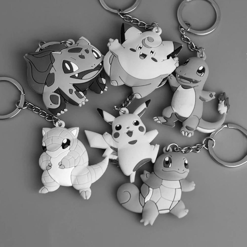 Móc Khóa Hình Pokemon Dễ Thương