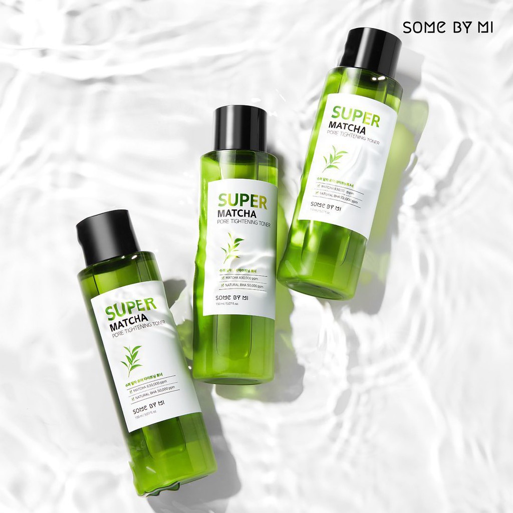 Combo Toner và Serum Matcha Se Khít Lỗ Chân Lông Some By Mi Supper Matcha - NAC BEAUTY