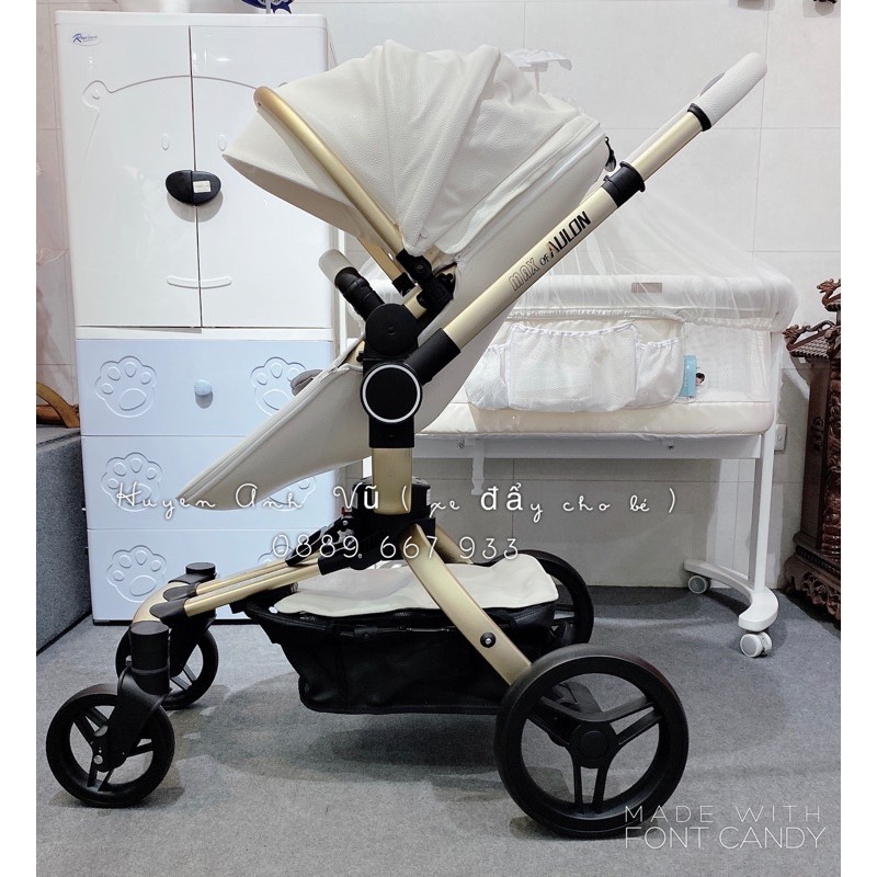 Xe đẩy cao cấp AULON - xe đẩy cho bé cao cấp hoàng gia Aulon babystroller