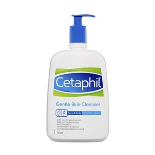 BILL ÚC - Sữa rửa mặt và toàn thân Cetaphil Gentle Skin Cleanser chai cực lớn 1L, được các bác sĩ da liễu khuyên dùng