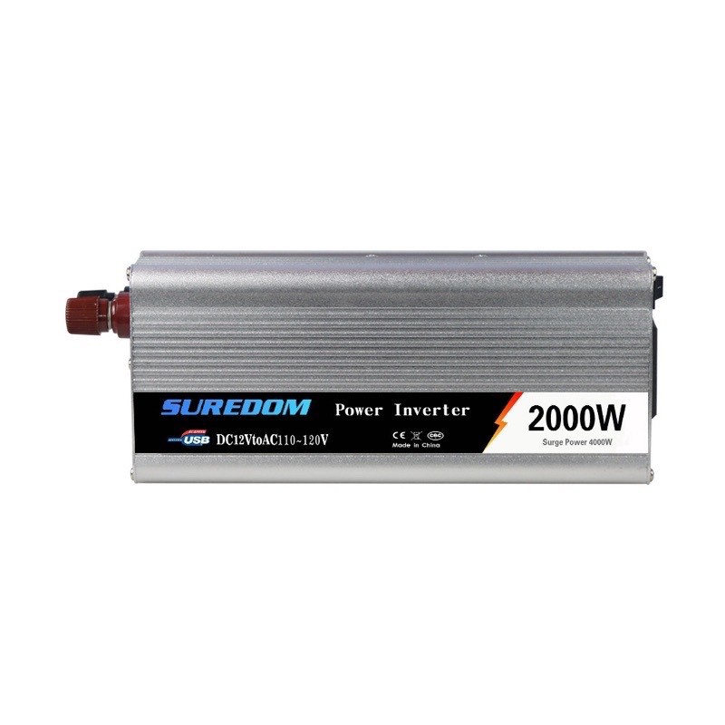 Bộ kích điện 12v lên 220v 2000W SUREDOM SIN CHUẨN- [HÀNG CHÍNH HÃNG]