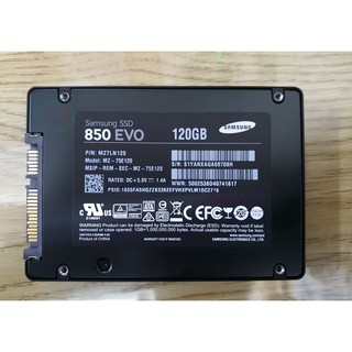 SSD 120G 850 EVO Samsung hàng bóc máy