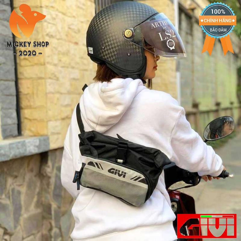 [ CHÍNH HÃNG ] Túi Đeo Hông Chống Nước Givi Rider Tech Waist Bag 3Lt 04 RWB04 - 8827