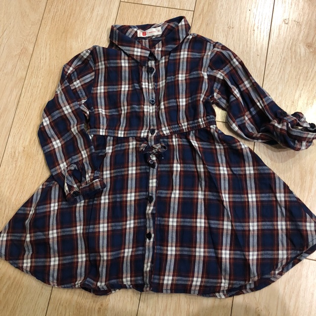 Váy sơ mi T-RAD kids 3tuoi (đồ cá nhân thanh lý)