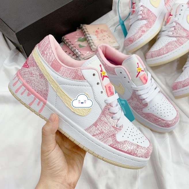 Giày thể thao Jordan cổ thấp xám xanh paris, Giày jordan low các màu hot nhất dễ phối đồ nam nữ Full Box Bill | BigBuy360 - bigbuy360.vn