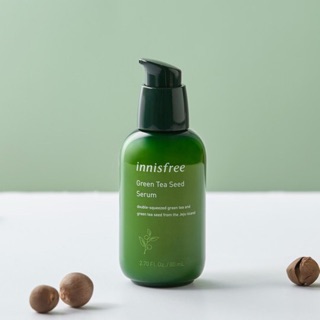 TINH CHẤT DƯỠNG TRÀ XANH INNISFREE GREEN TEA SEED SERUM 80ml tách set ko hộp giấy