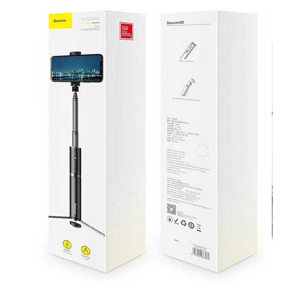 Gậy Chụp Ảnh Selfie Baseus SUDYZP-D19  Bluetooth Đa Năng Cao Cấp Chống Rung - Hàng Chính Hãng | BigBuy360 - bigbuy360.vn