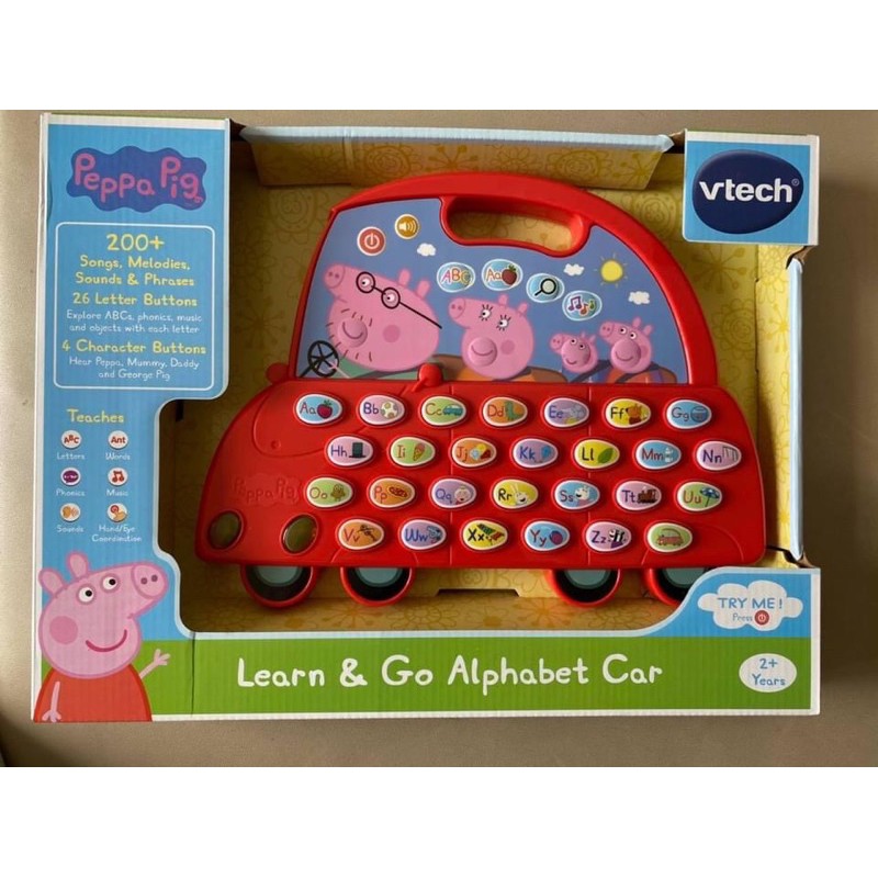 Bảng học chữ cái Vtech learn & go Alphabet Car