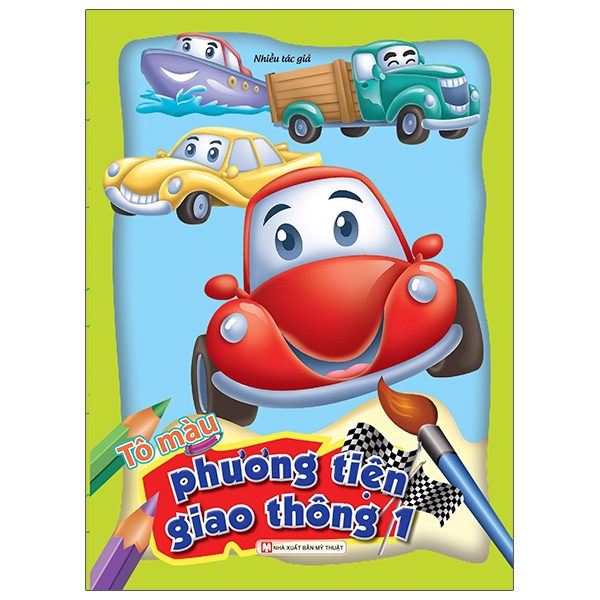 Sách Tô Màu Phương Tiện Giao Thông - Tập 1