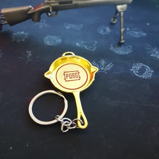 Mô hình móc khóa chảo GOLD PUBG
