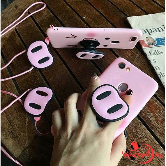 Ốp hình mũi heo Oppo F11 Pro,A1K,Realme 2,C2,Realme 3,A7,A5s,A3s,F9,F7,F5,A83,F1s,A71,A39,A57,A37,A33 ( Neo 7) | BigBuy360 - bigbuy360.vn