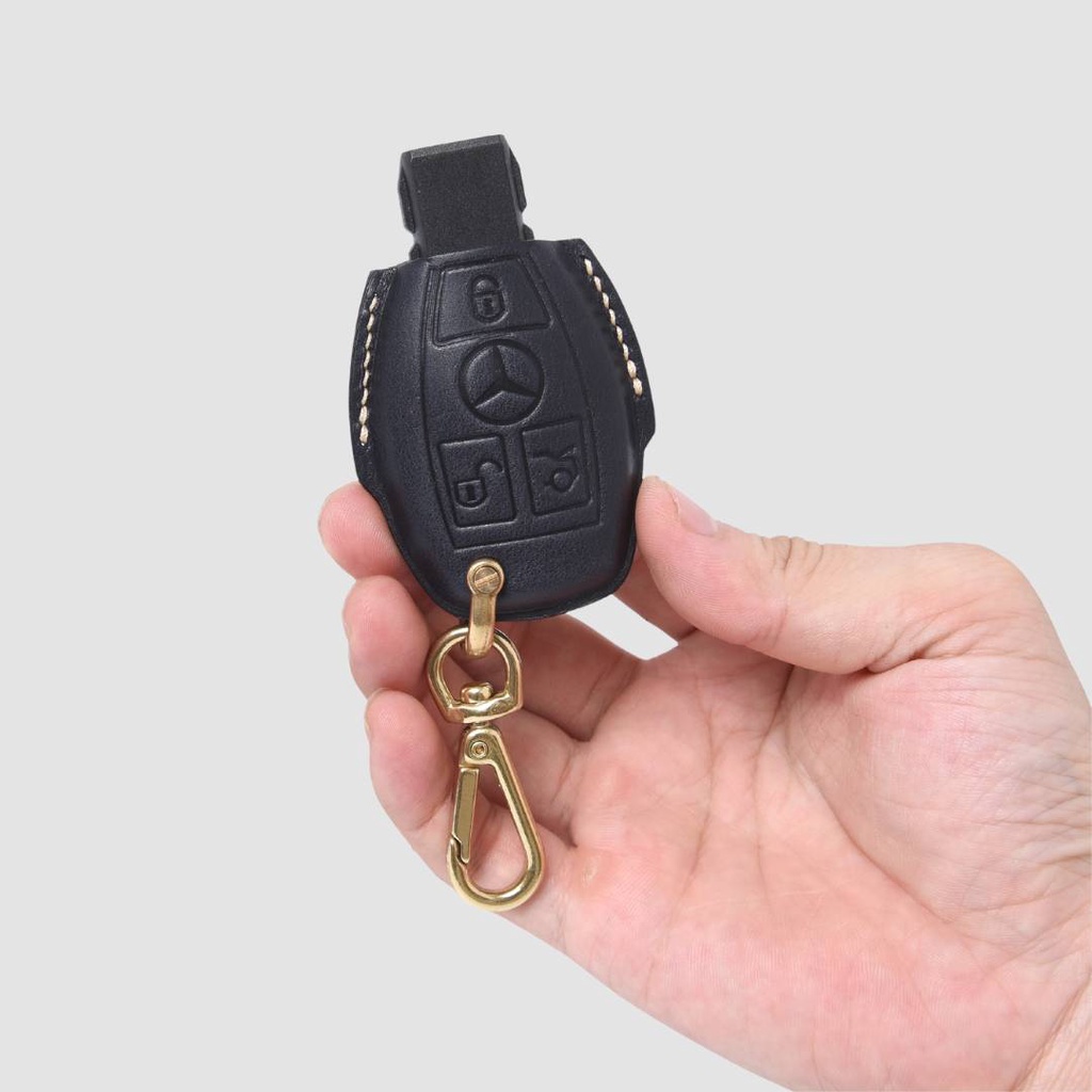 Bao khoá ô tô da thủ công cho xe hơi Mercedes FUKIA BKX015