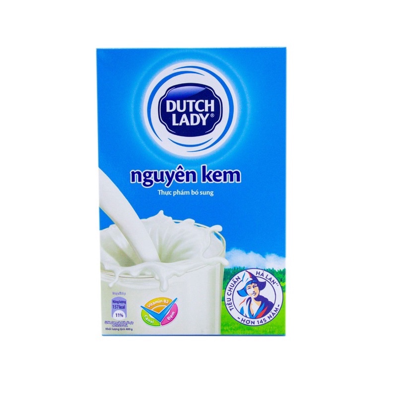 SỮA BỘT CÔ GÁI HÀ LAN DUTCH LADY NGUYÊN KEM 400G