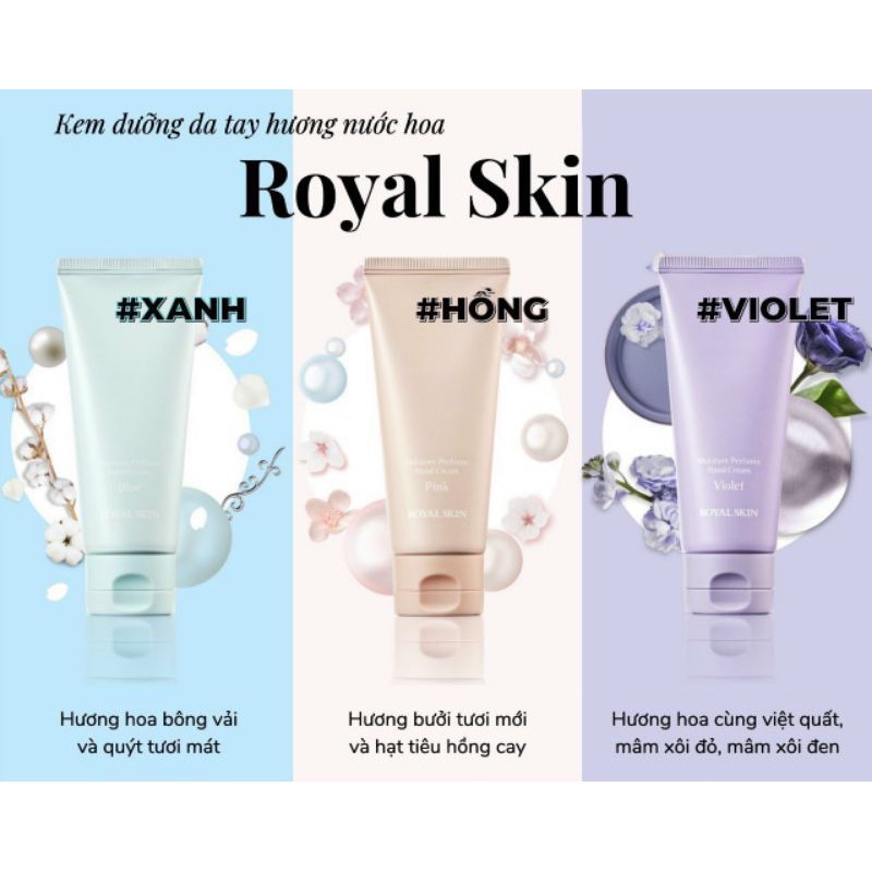 Kem Dưỡng Da Tay Hương Nước Hoa Royal Skin