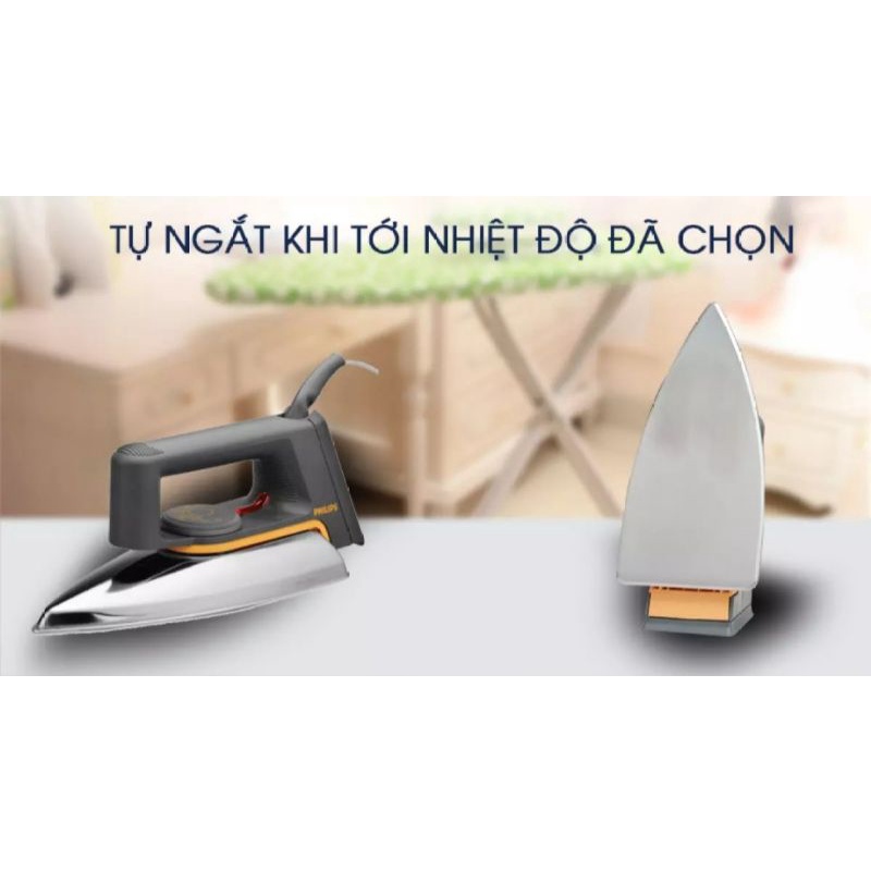 Bàn ủi khô Philips HD1172 - Hàng chính hãng