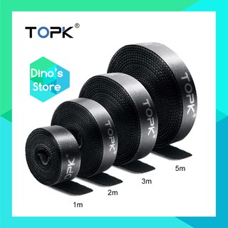 Mua Dây Quấn Chống Rối TOPK  dành Cho dây Cáp   Tai Nghe Tiện Dụng  Dây dán Velcro