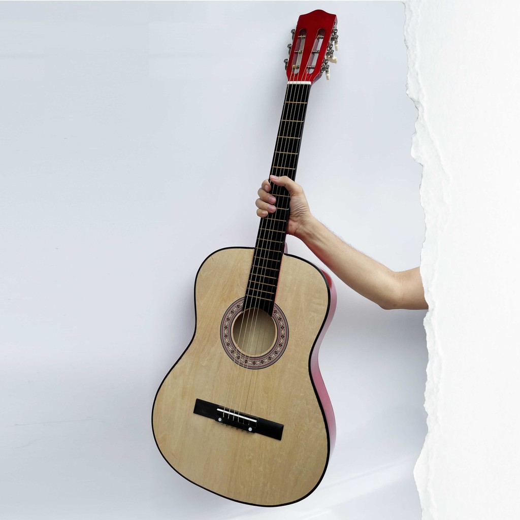 Đàn Guitar Acoustic Dáng D Gỗ Hồng Đào