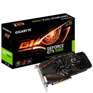 Card màn hình Gigabyte 6GB GV-N1060G1 Gaming-6GD