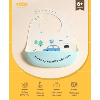 Yếm ăn dặm silicone Tobe’