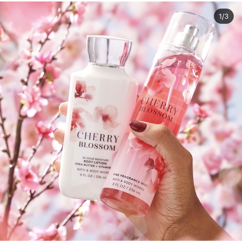 CHERRY BLOSSOM - Xịt Thơm Toàn Thân Body Mist Bath &amp; Body Works Usa