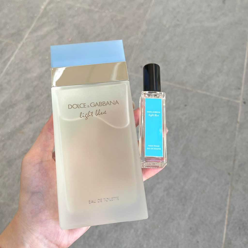 Mẫu thử nước hoa nữ Light Blue D&G
