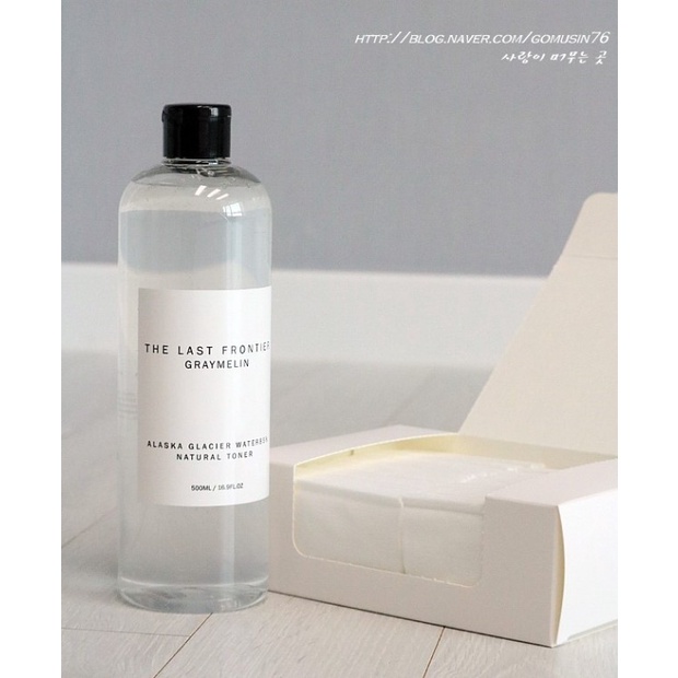 Nước Hoa Hồng Dưỡng Da The Last Frontier Graymelin Alaska Glacier Water 85% Natural Toner 500ml