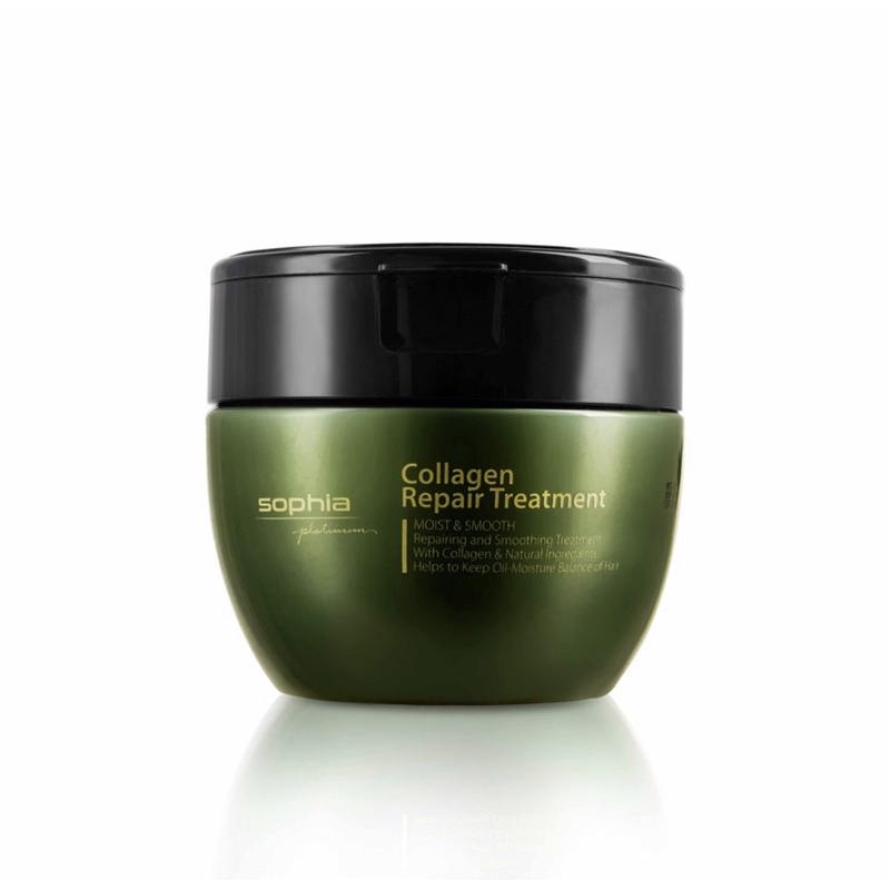 Kem hấp ủ tóc phục hồi hư tổn Collagen Sophia 450ml - hương nước hoa  độc đáo-