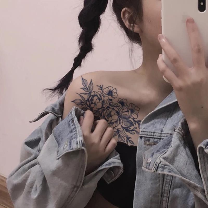 Hình Xăm Dán Tạm Thời Chống Thấm Nước Cao Cấp Dành Cho Nữ