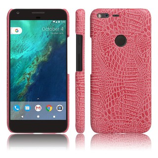 Ốp lưng da vân cá sấu cho điện thoại Google Pixel