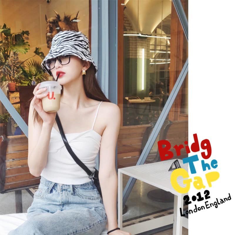 Mũ bucket họa tiết ngựa vằn cực cool ngầu