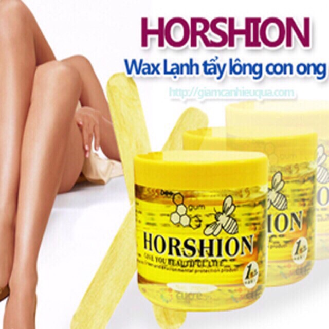 SÁP WAX LÔNG HORSHION CON ONG WAX LẠNH MẬT ONG HÀN QUỐC 750ML - HX200