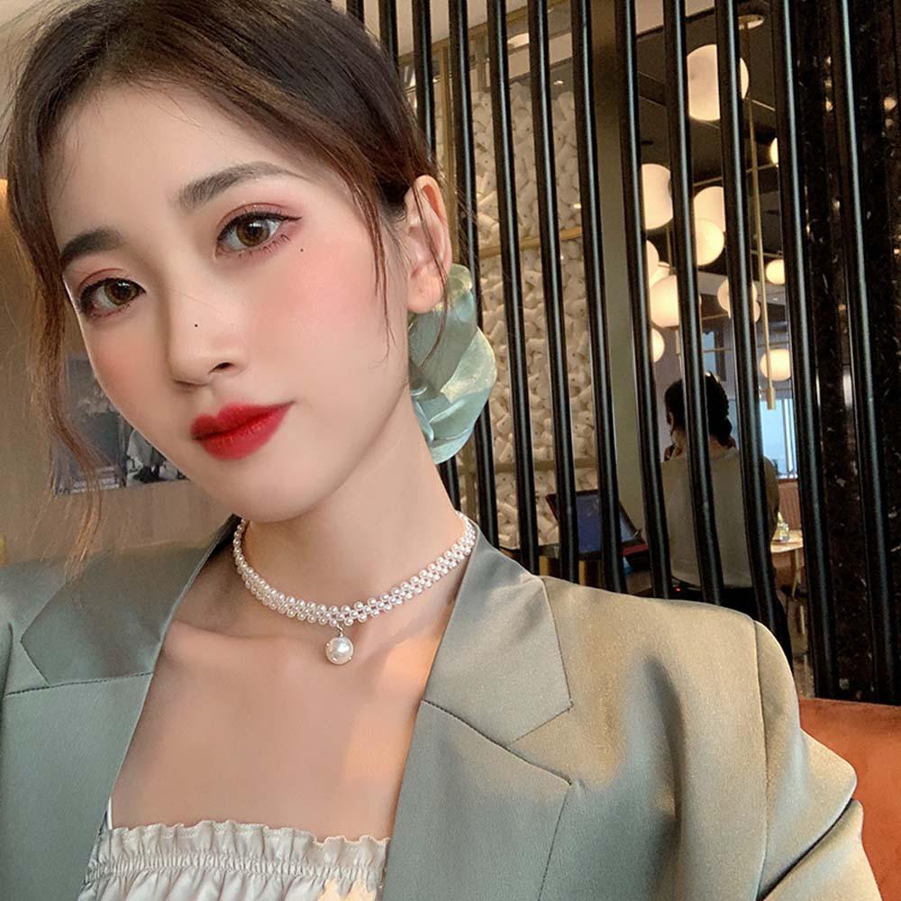 QQMALL Vòng Cổ Choker Đính Đá Thời Trang Cho Nữ