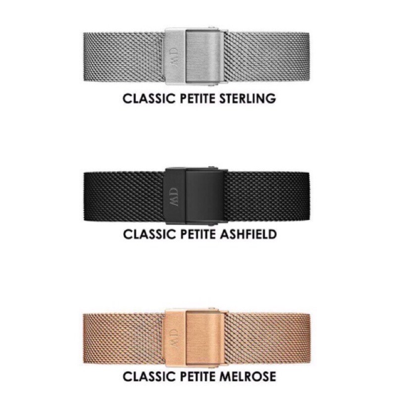 Dây Thay thế l đồng hồ Daniel Wellington Classic Petite Dây Mesh DW