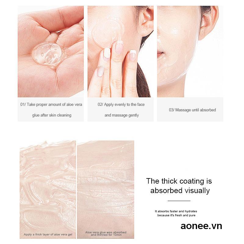 ✨✨Gel Lô Hội Hỗ trợ giảm sẹo Mụn Dưỡng Ẩm Kiềm Dầu Không Nhờn