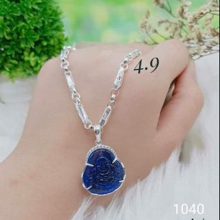 Dây chuyền mặt phật cho bé trai bạc 925