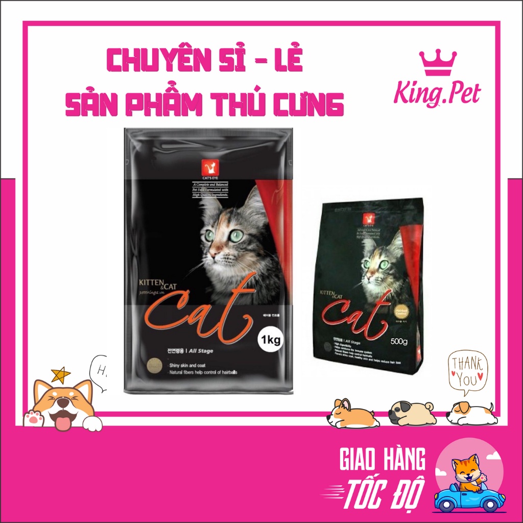 1kg Hạt Cateye thức ăn khô cho mèo