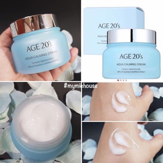 Kem dưỡng ẩm AGE 20'S Aqua Calming Cream CẤP NƯỚC + SÁNG DA + CHỐNG LÃO HOÁ sale 85%