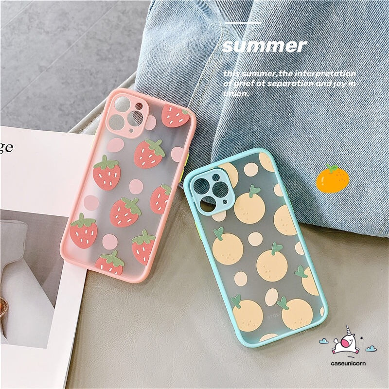 Ốp điện thoại in hình trái cây xinh xắn cho Iphone 11 Iphone 8plus 7plus 6 6s Plus 7 8 X Xs Max Xr 11pro Max Se 2020 | BigBuy360 - bigbuy360.vn