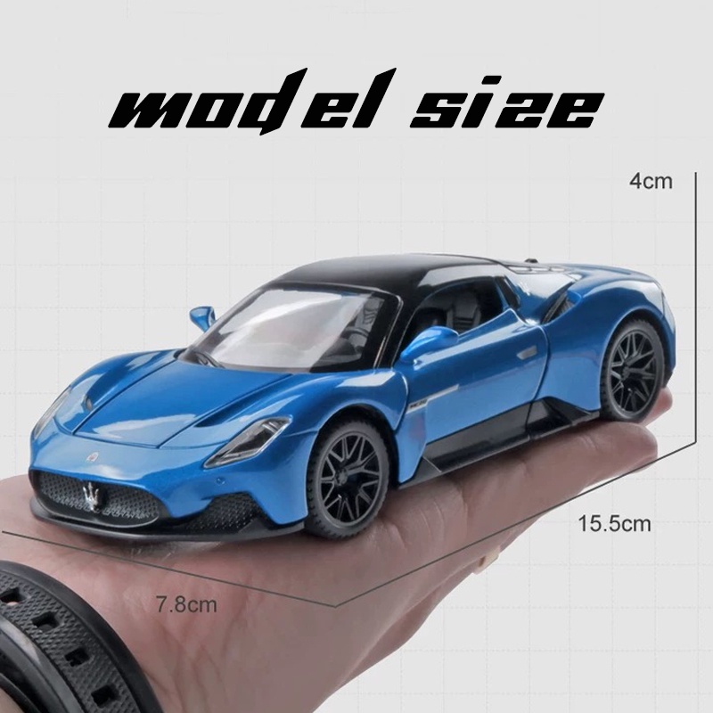Mô Hình Xe Ô Tô Maserati MC20 Tỉ Lệ 1: 32 Cao Cấp