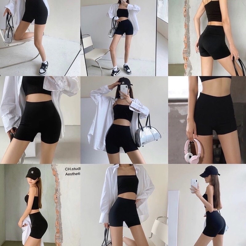 Quần knit short thun gân dày dặn kèm video | BigBuy360 - bigbuy360.vn