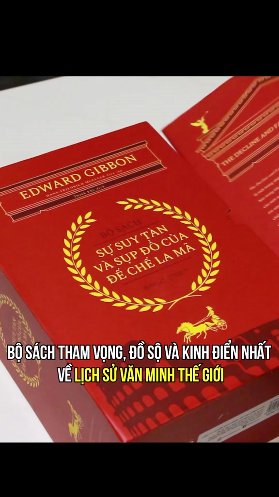 Sách - Sự Suy Tàn Và Sụp Đổ Của Đế Chế La Mã (Bộ 3 cuốn) | BigBuy360 - bigbuy360.vn