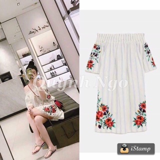 Váy trễ vai Zara
